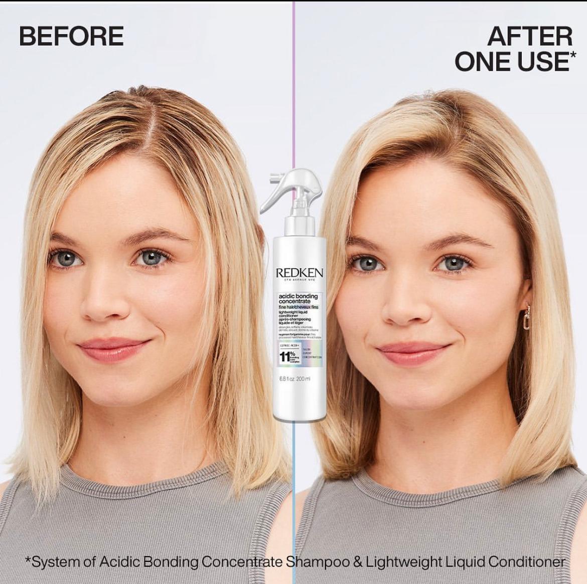 Acidic Bonding Concentrate Lightweight Liquid Conditioner | Redken