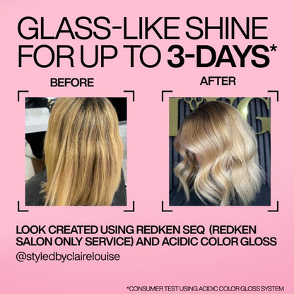 Acidic Color Gloss Shampoo Sulfate -Free