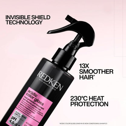 Redken Acidic Color Gloss Heat Protection Leave-In Treatment Spray