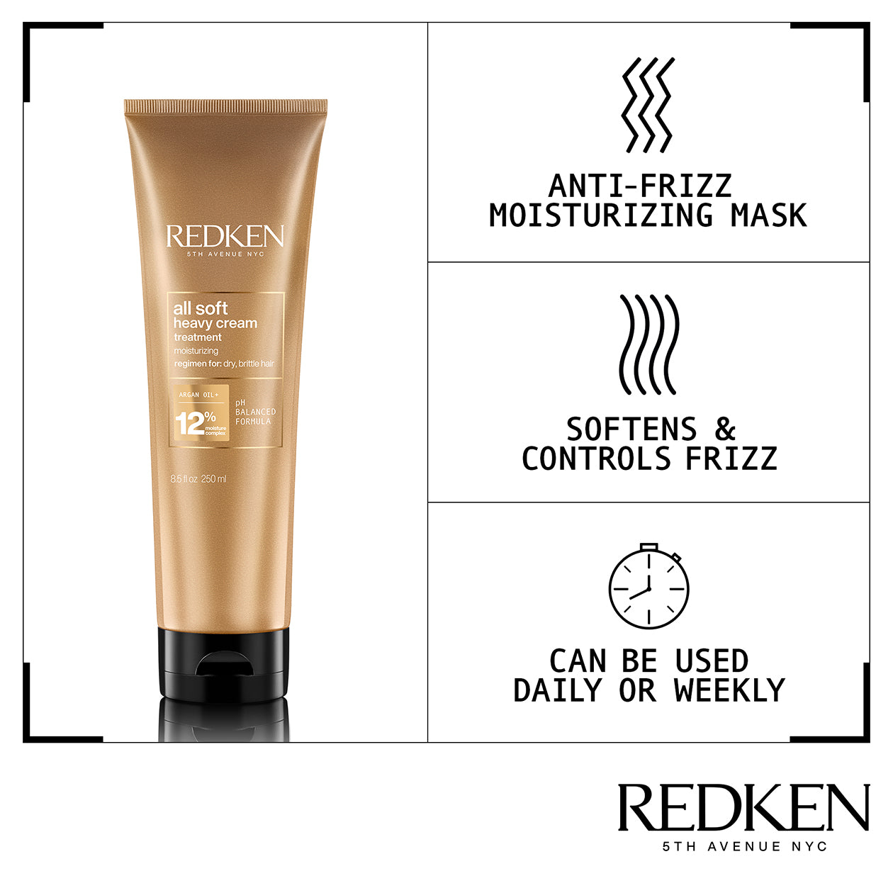 ALL SOFT HEAVY CREAM SUPER TREATMENT MASK / Redken