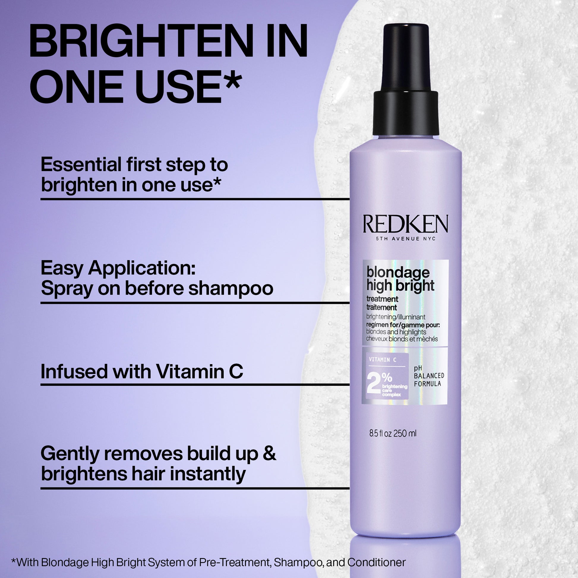 Redken Blondage High Bright Pre-Shampoo